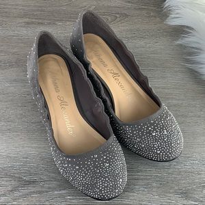 Athena Alexander Suede Heels Size 9